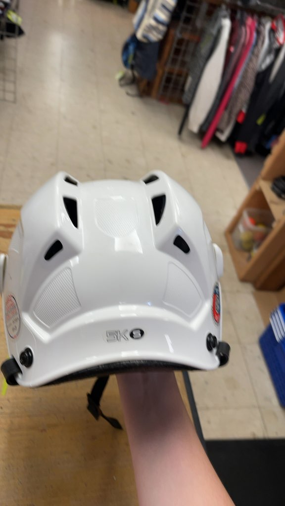 Reebok 5K Hockey Helmet - White (51-56cm)