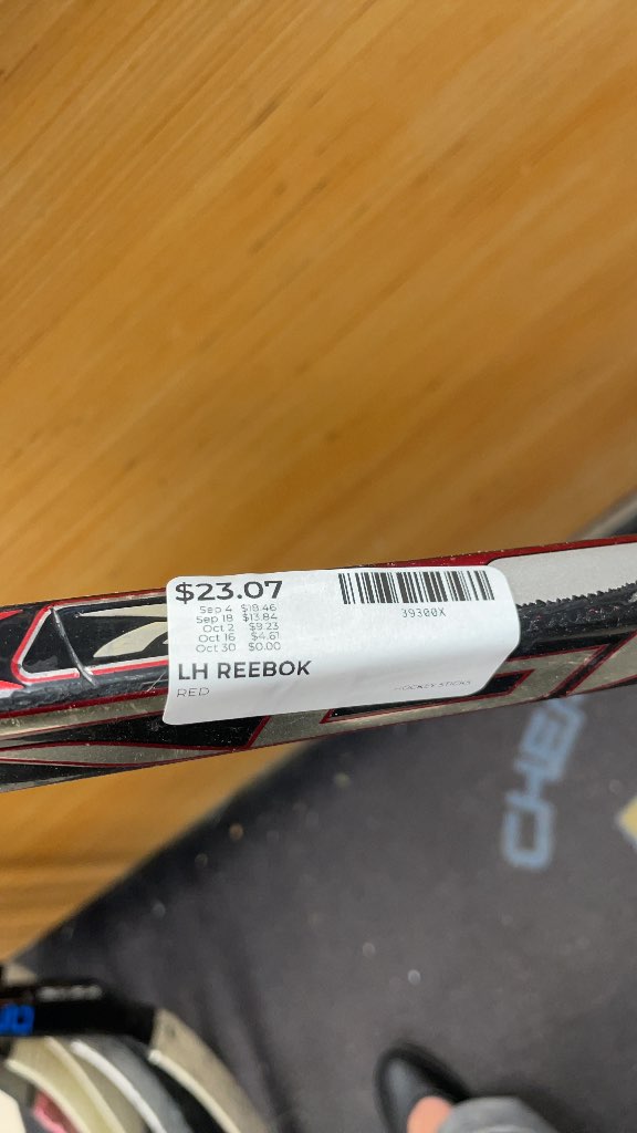 Reebok 7K Stiff Flex 100 Left Hand Hockey Stick