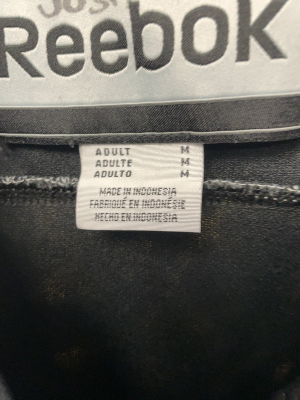 Reebok Hockey Jersey Adult Medium Black