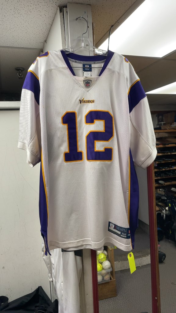 Reebok Minnesota Vikings Percy Harvin #12 Jersey - Size 52 (XXL)