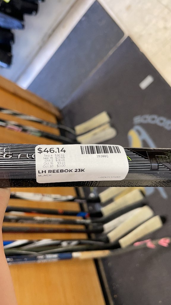 Reebok Ribcor 23K Tri Matrix Hockey Stick - LH 85 Flex