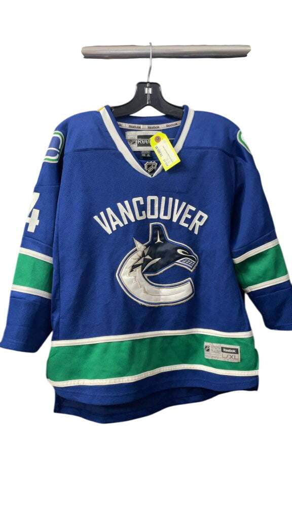 Reebok Vancouver Canucks Alex Burrows #14 Hockey Jersey