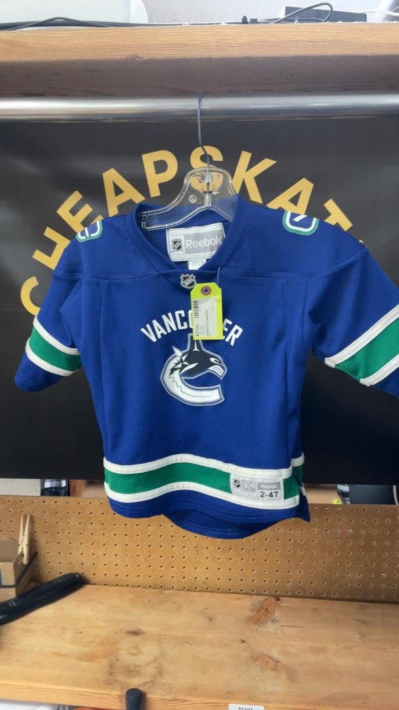 Reebok Vancouver Canucks Junior Hockey Jersey