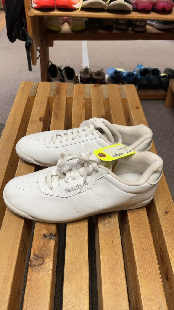 Reebok White Sneakers Size 11