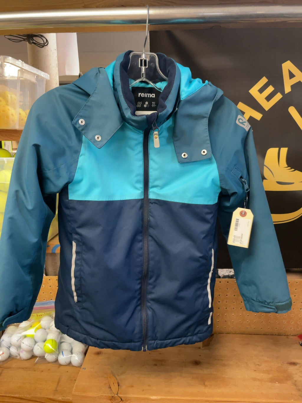 Reima Jacket Shell JR 10 Blue