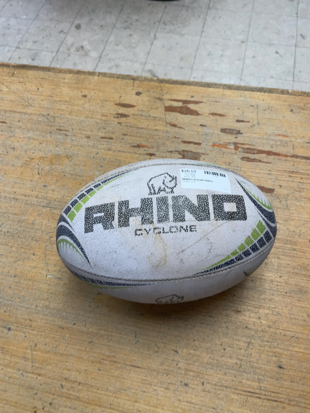 Rhino Cyclone Rugby Ball