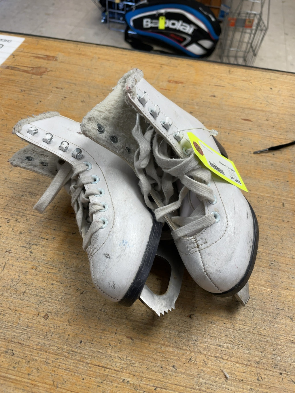 Riedell Cameo Figure Skates Size 11C White