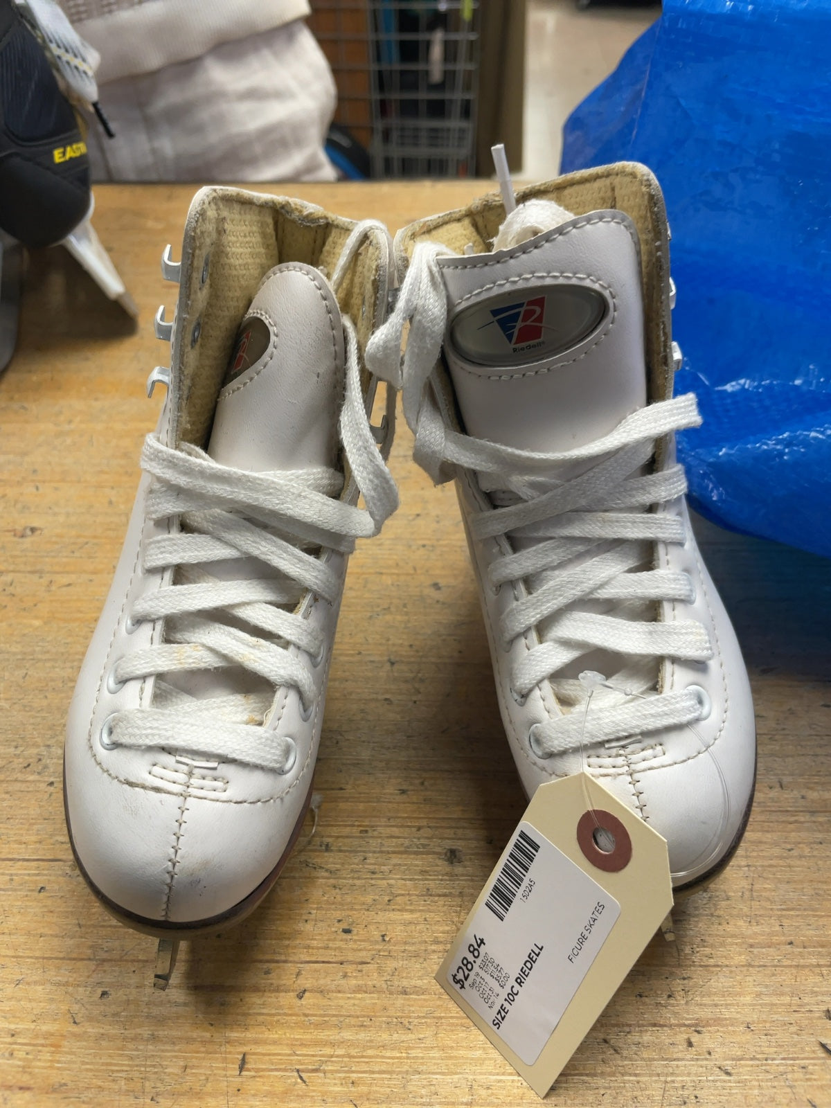 Riedell Figure Skates Size 10C White