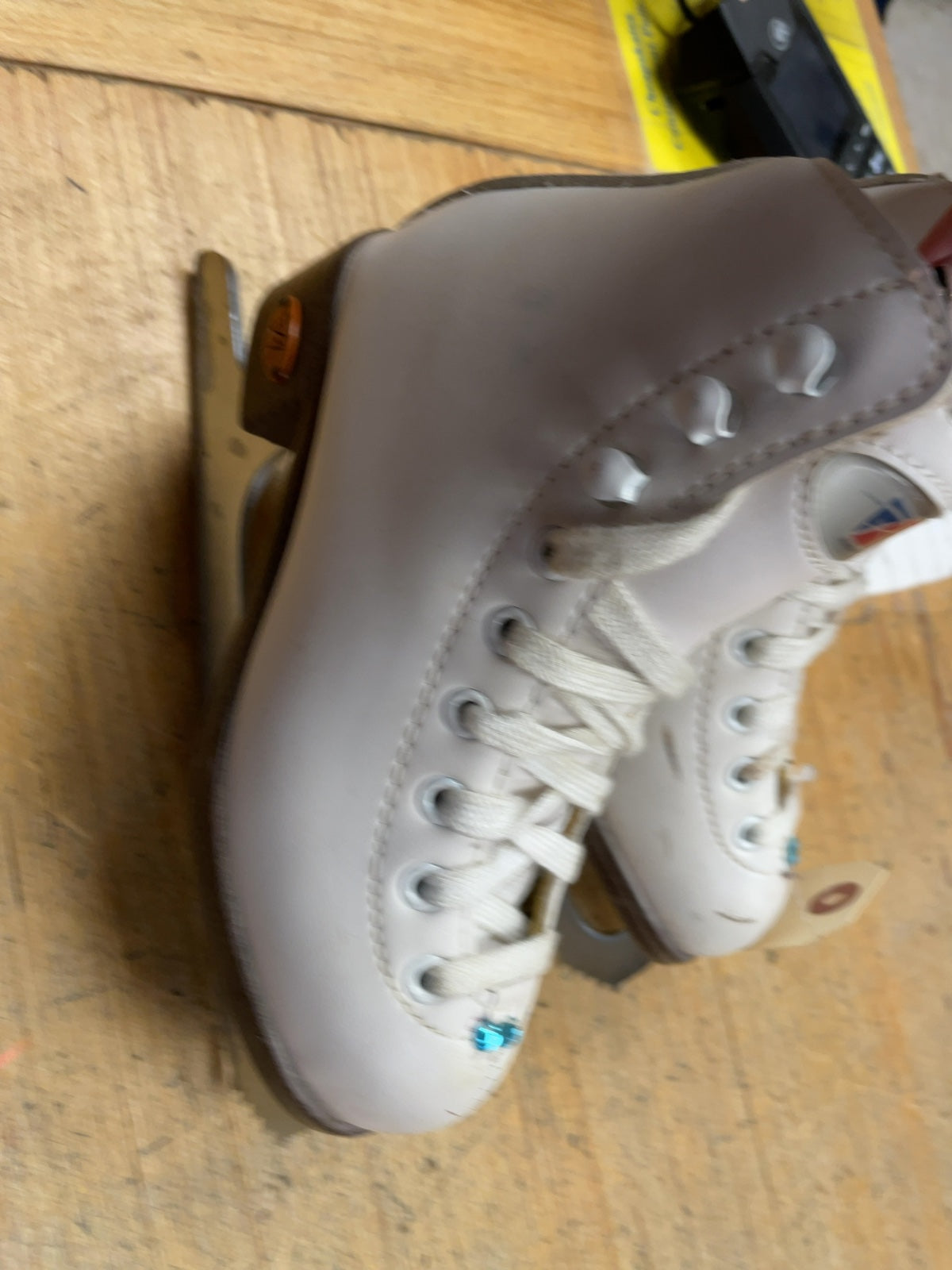 Riedell Figure Skates Size 11C White