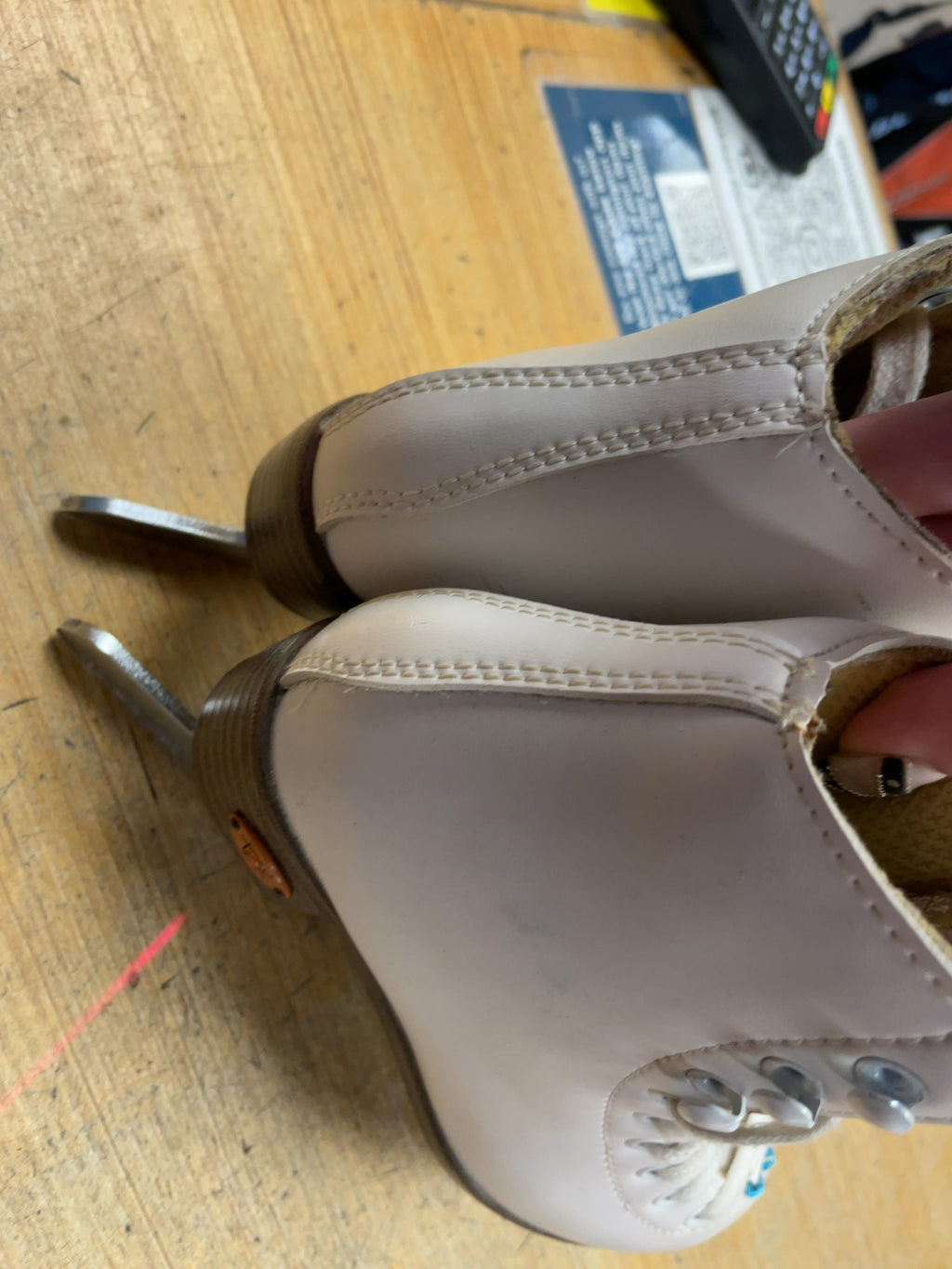 Riedell Figure Skates Size 11C White