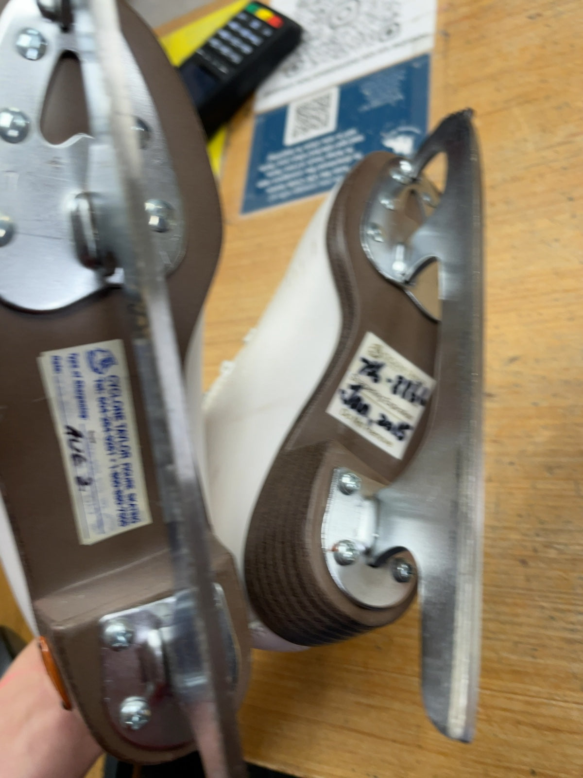 Riedell Figure Skates Size 11C White