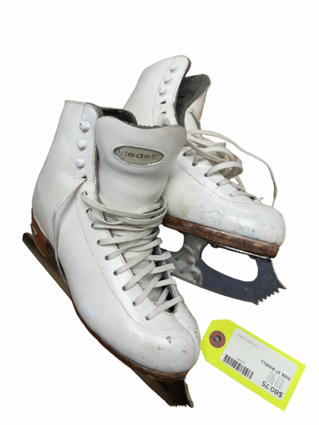 Riedell Figure Skates Size 37 White