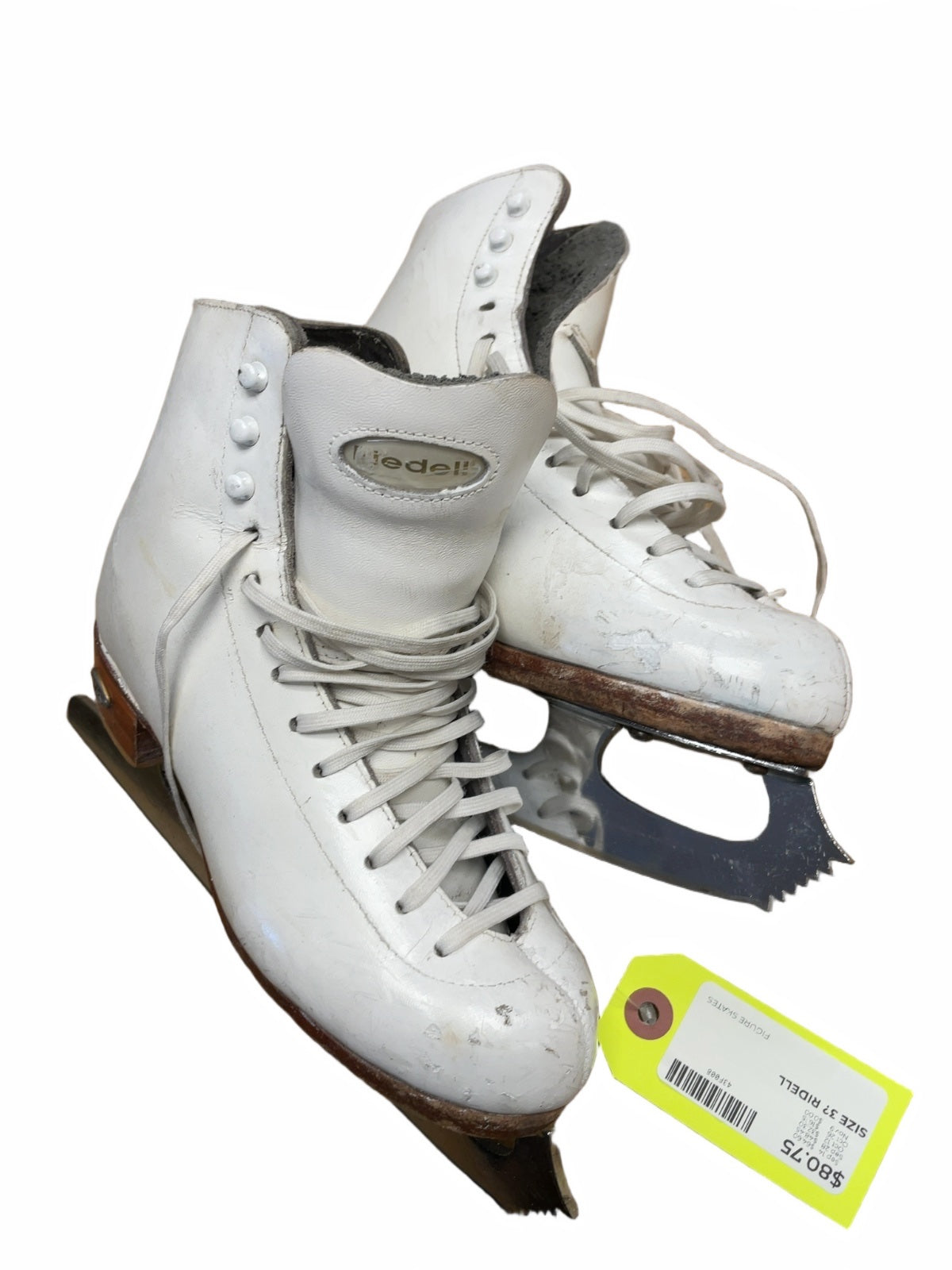 Riedell Figure Skates Size 37 White