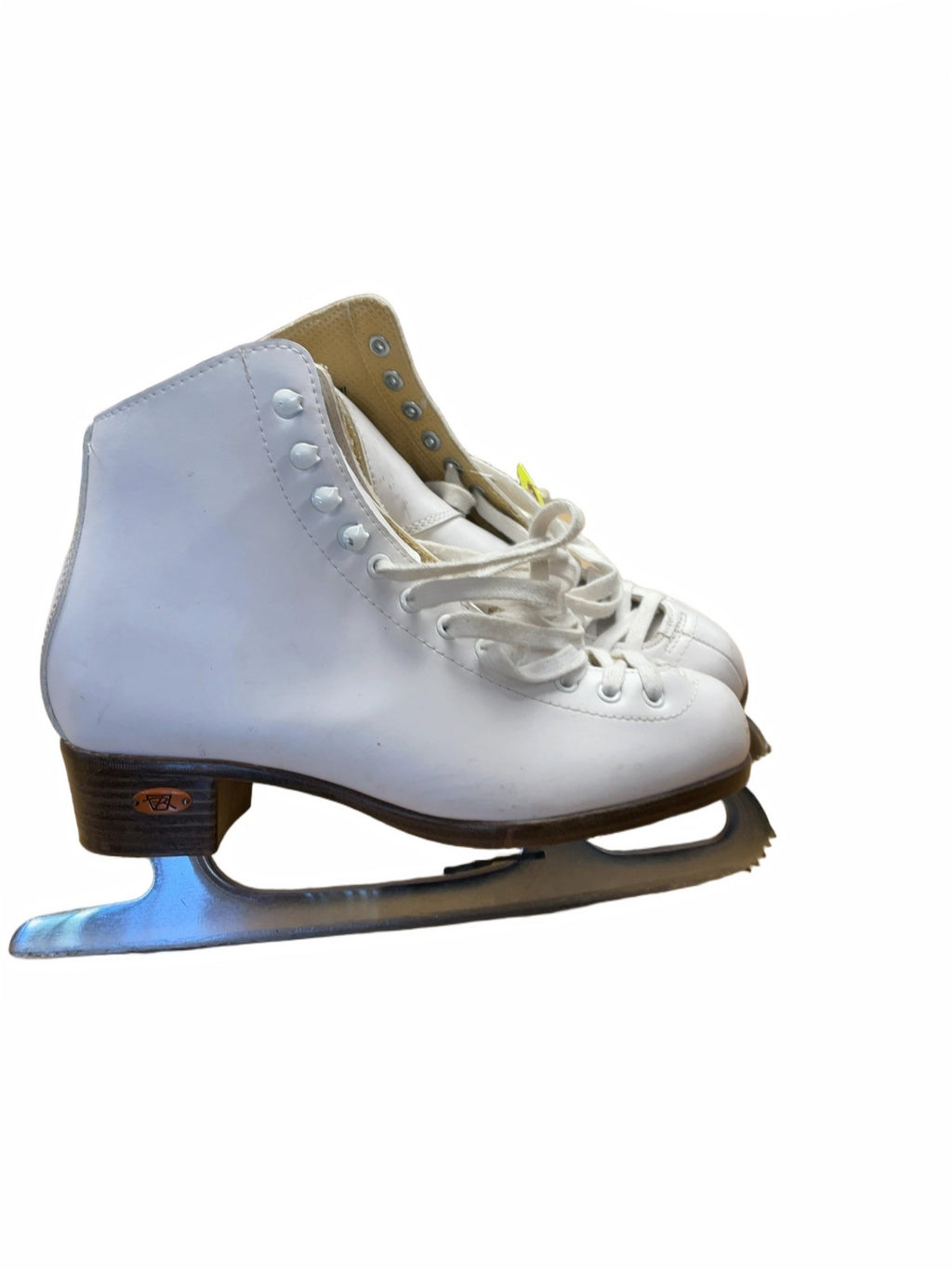 Riedell White Figure Skates Size 6