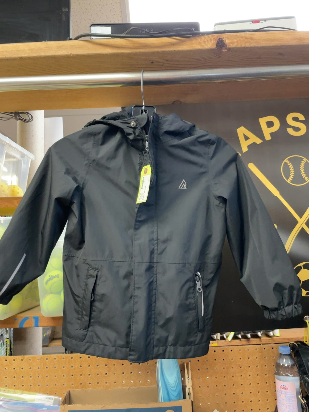 Ripzone Rain Jacket JR 8/10 Black