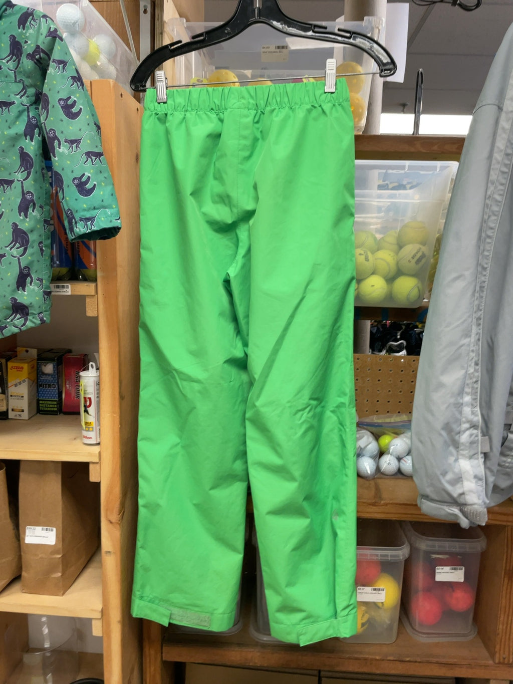Ripzone Rain Pants JR Large Green
