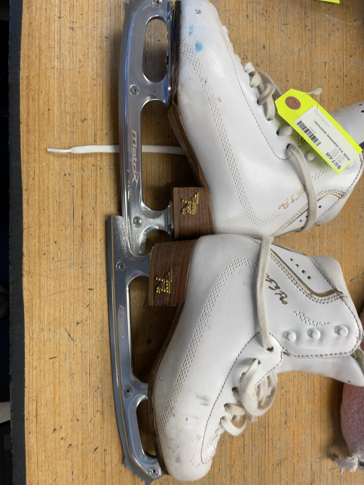 Risport RF3 Pro Figure Skates Size 3.5 (225mm)