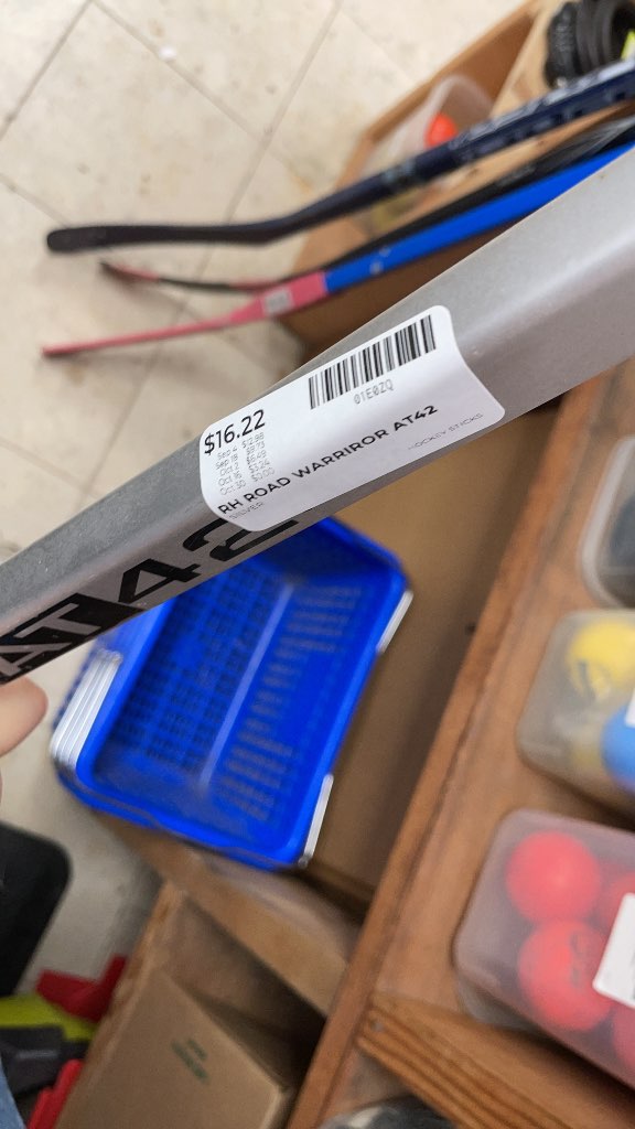 Road Warrior A-TECH AT42 Right Hand Street Hockey Stick