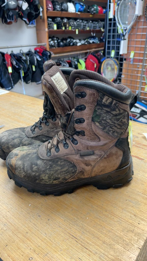 Rocky 1000 Gram Thinsulate Camo Hunting Boots - Size 10 Wide
