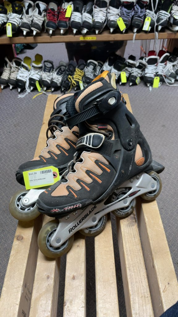 Rollerblade Inline Skates Size 7 Black/Orange