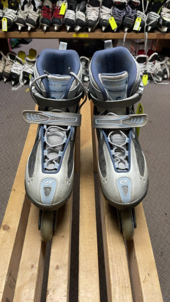 Rollerblade PFS Inline Skates - Size 9 - Grey/Blue