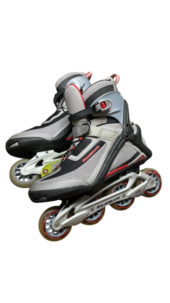 Rollerblade Training Inline Skates - Size 12 - Grey/Red