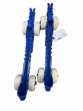 Rollergard Blue Wheeled Skate Guards