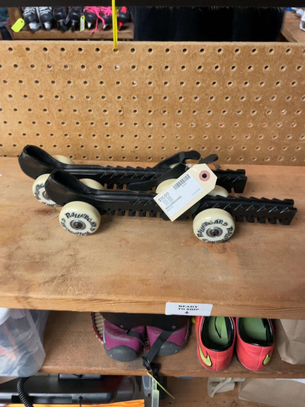 Rollergard Rolling Skate Guards Black/White