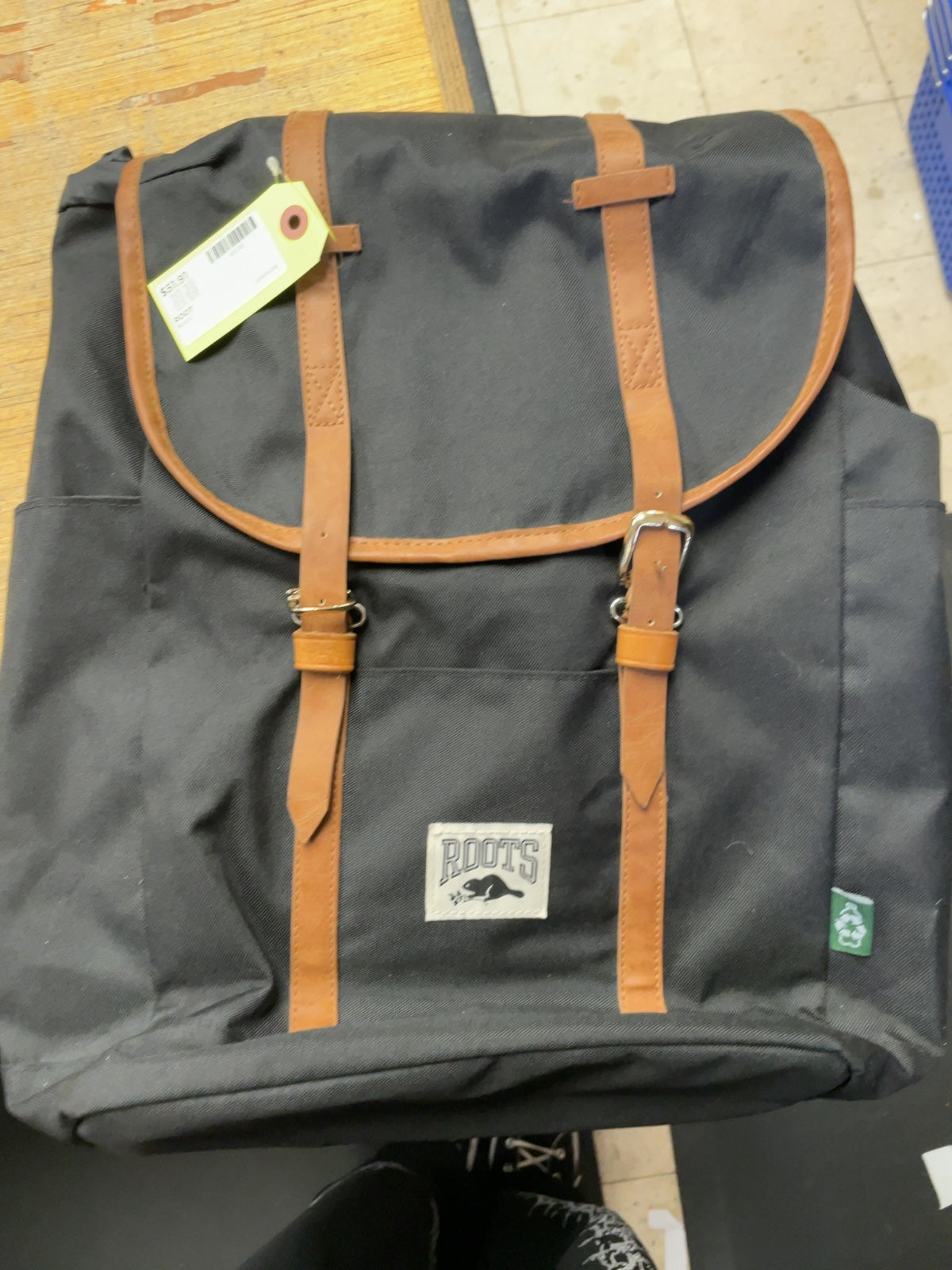 Roots Backpack Black