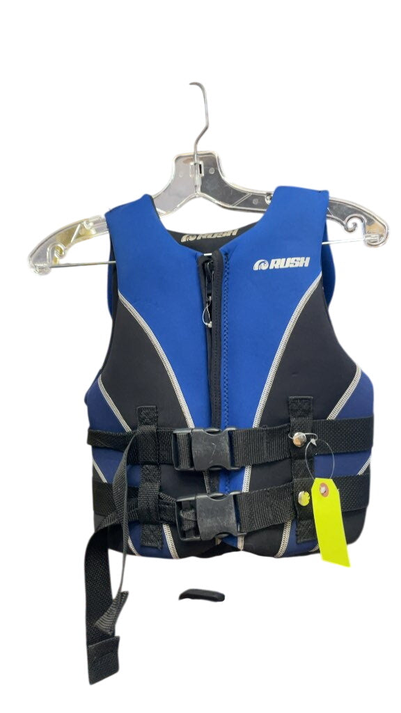 Rush Life Jacket 60-90 LB Blue/Black