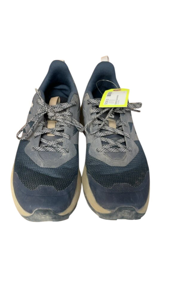 Salomon Navy/Beige Running Shoes Size 8.5