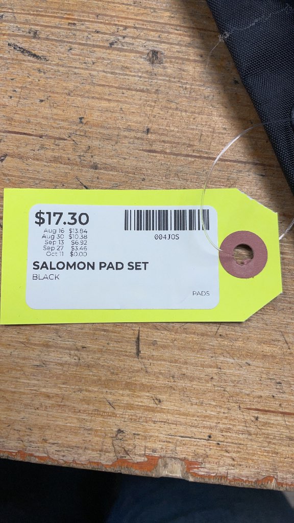 Salomon Protective 3-Pack Pad Set - Large