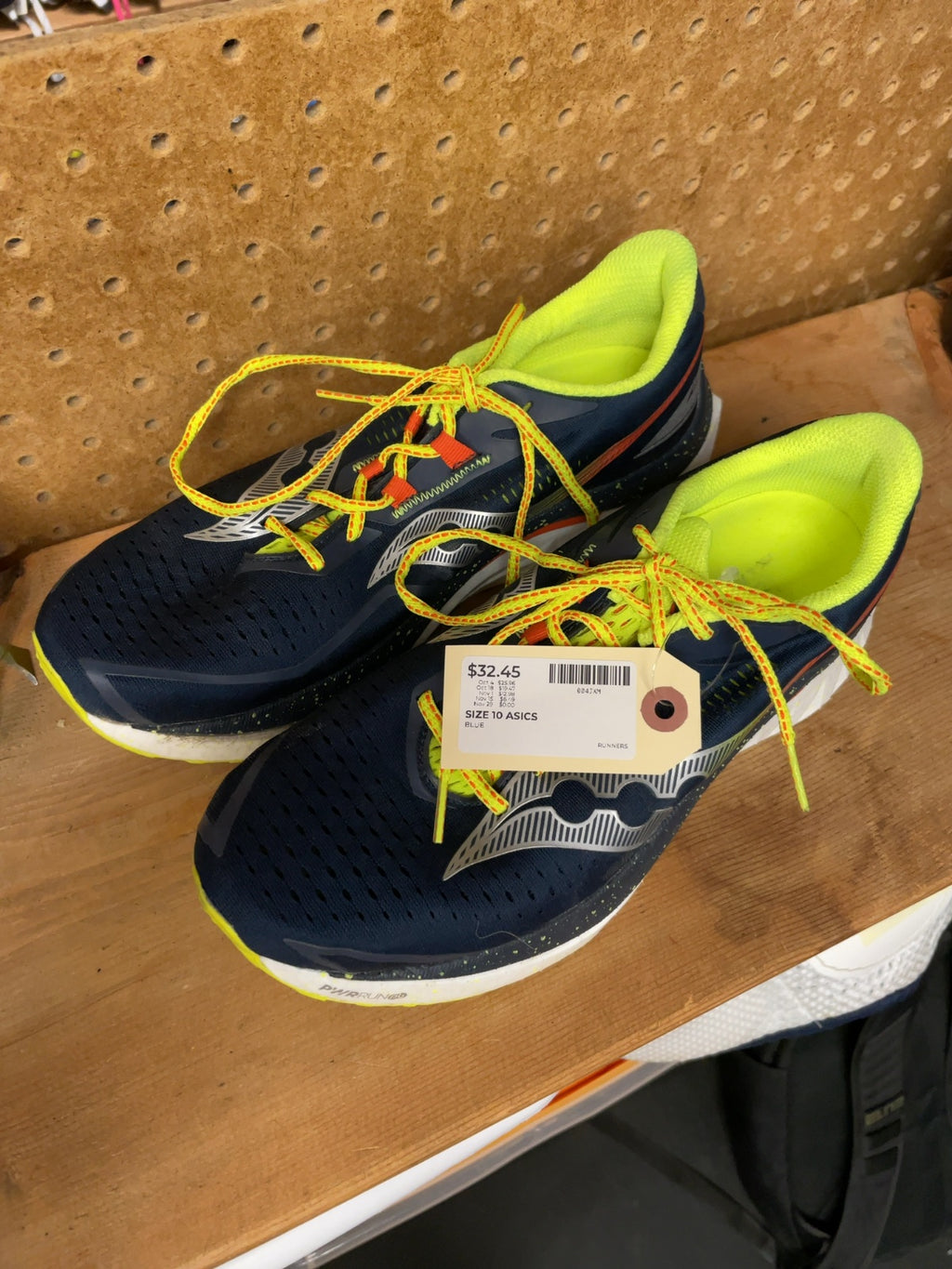 Saucony Endorphin Shift Size 10 Blue Running Shoes