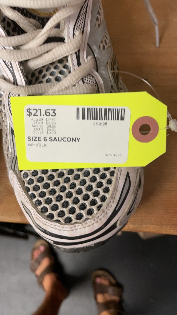 Saucony Running Shoes Size 6