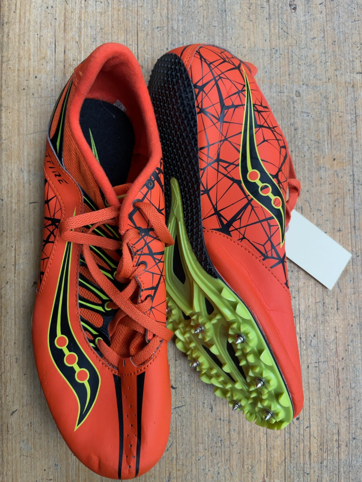 Saucony Spitfire Size 13 Track Spikes