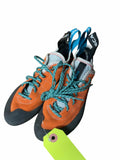 Scarpa Rock Climbing Shoes Size 4 2/3 Orange