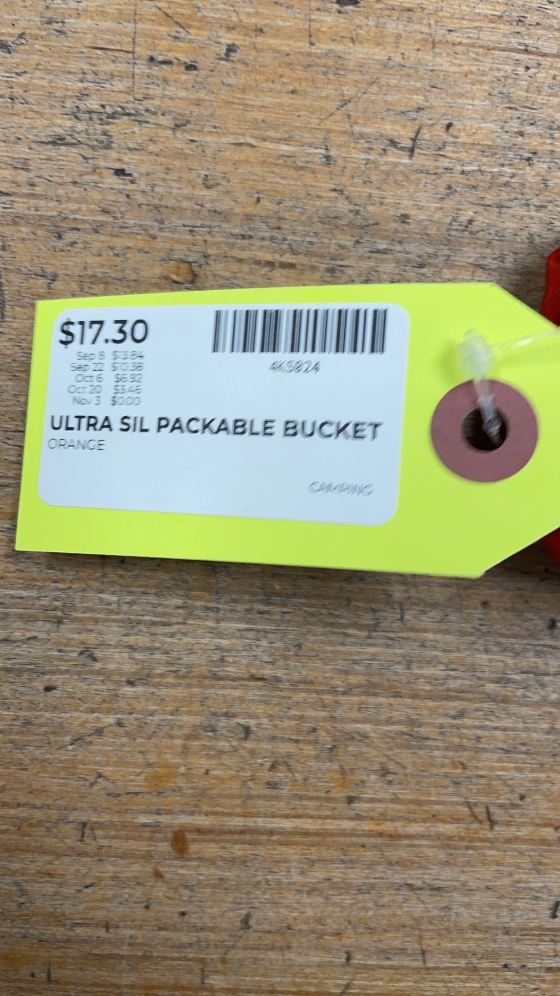 Sea to Summit Ultra-Sil Packable Bucket