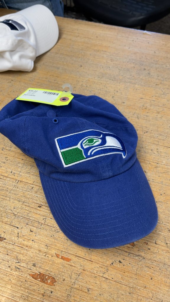 Seattle Seahawks Blue Baseball Cap
