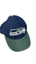 Seattle Seahawks Navy and Green Baseball Cap