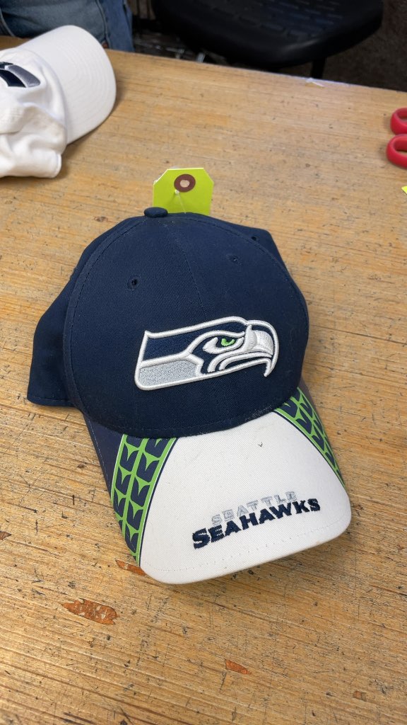 Seattle Seahawks Navy/White/Green Hat