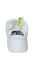 Seattle Seahawks White Baseball Cap