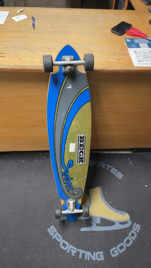 Sector 9 Pintail Longboard - Green/Blue