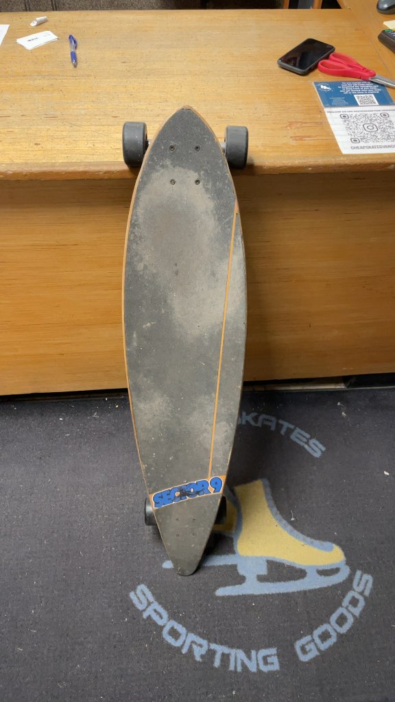 Sector 9 Pintail Longboard - Green/Blue