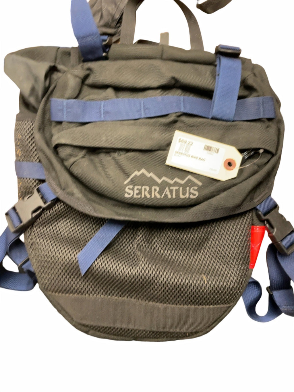 Serratus Bike Bag Pannier Black