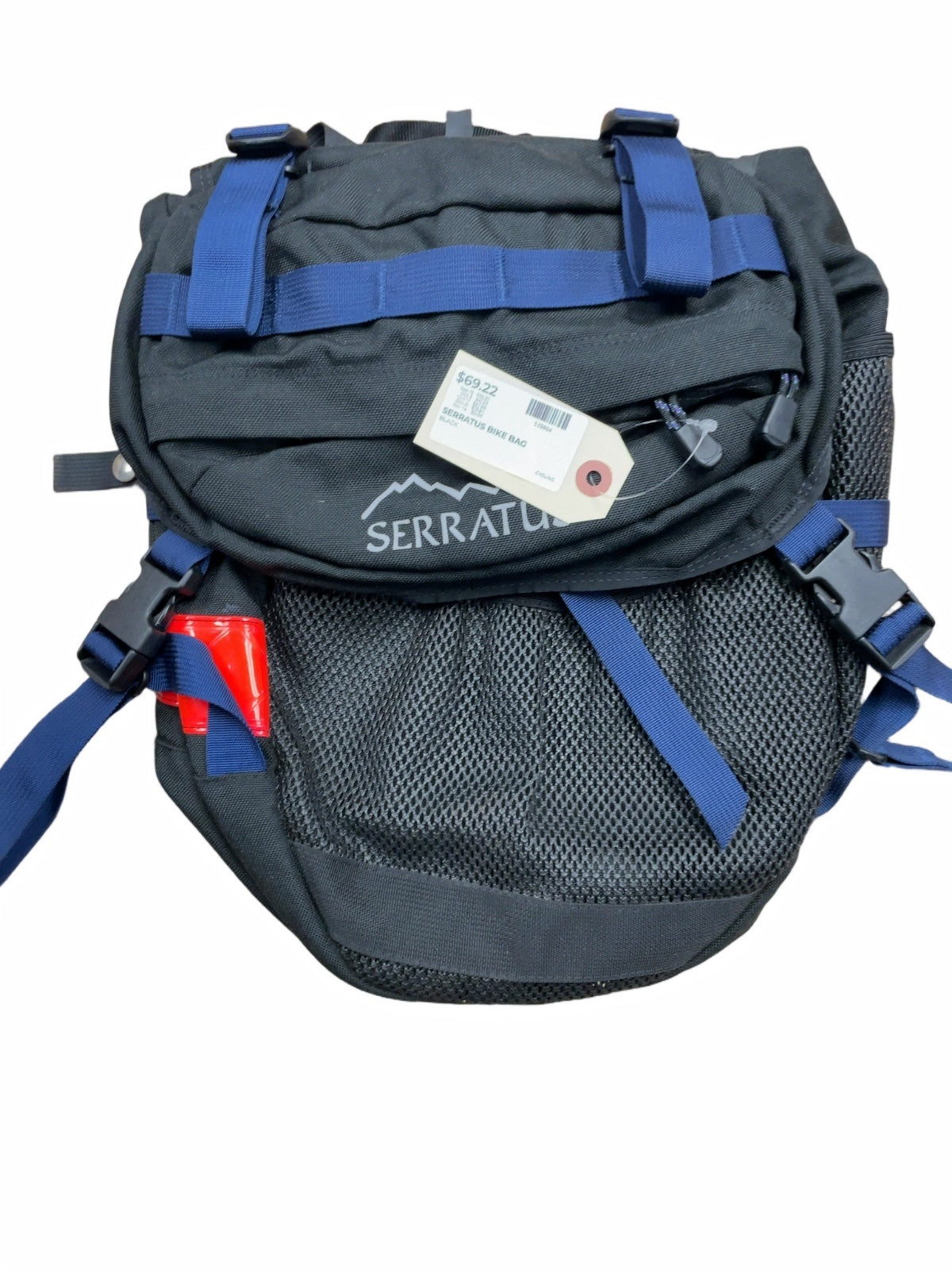 Serratus Pannier Bike Bag Black