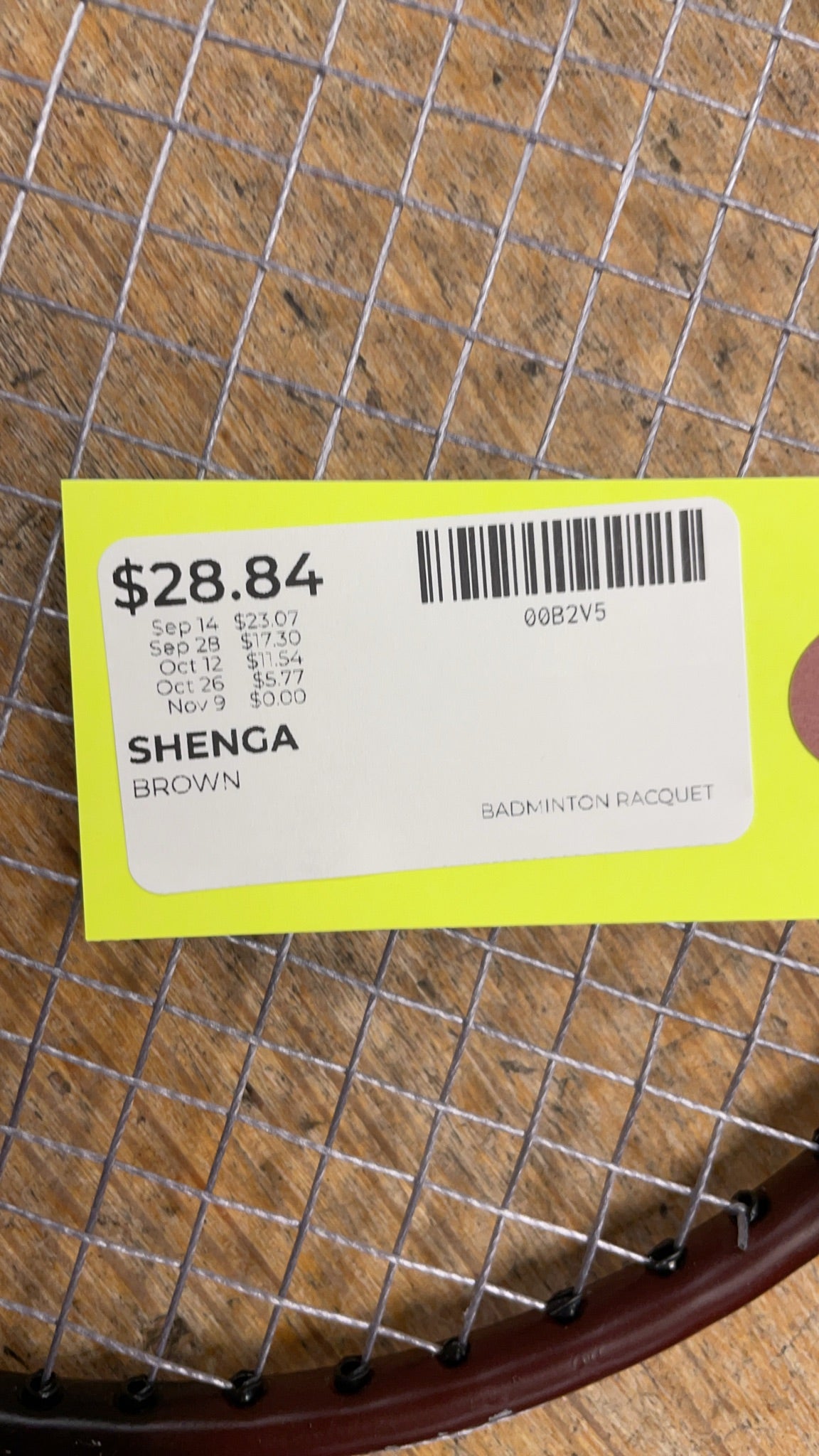 Shenga B751 Badminton Racquet