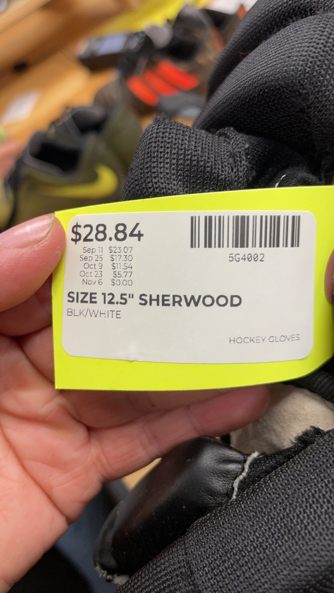 Sher-Wood PMP 12.5" Hockey Gloves