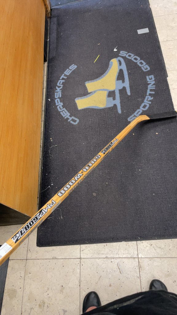 Sher-Wood PMP 6087 Junior Wood Hockey Stick - RH