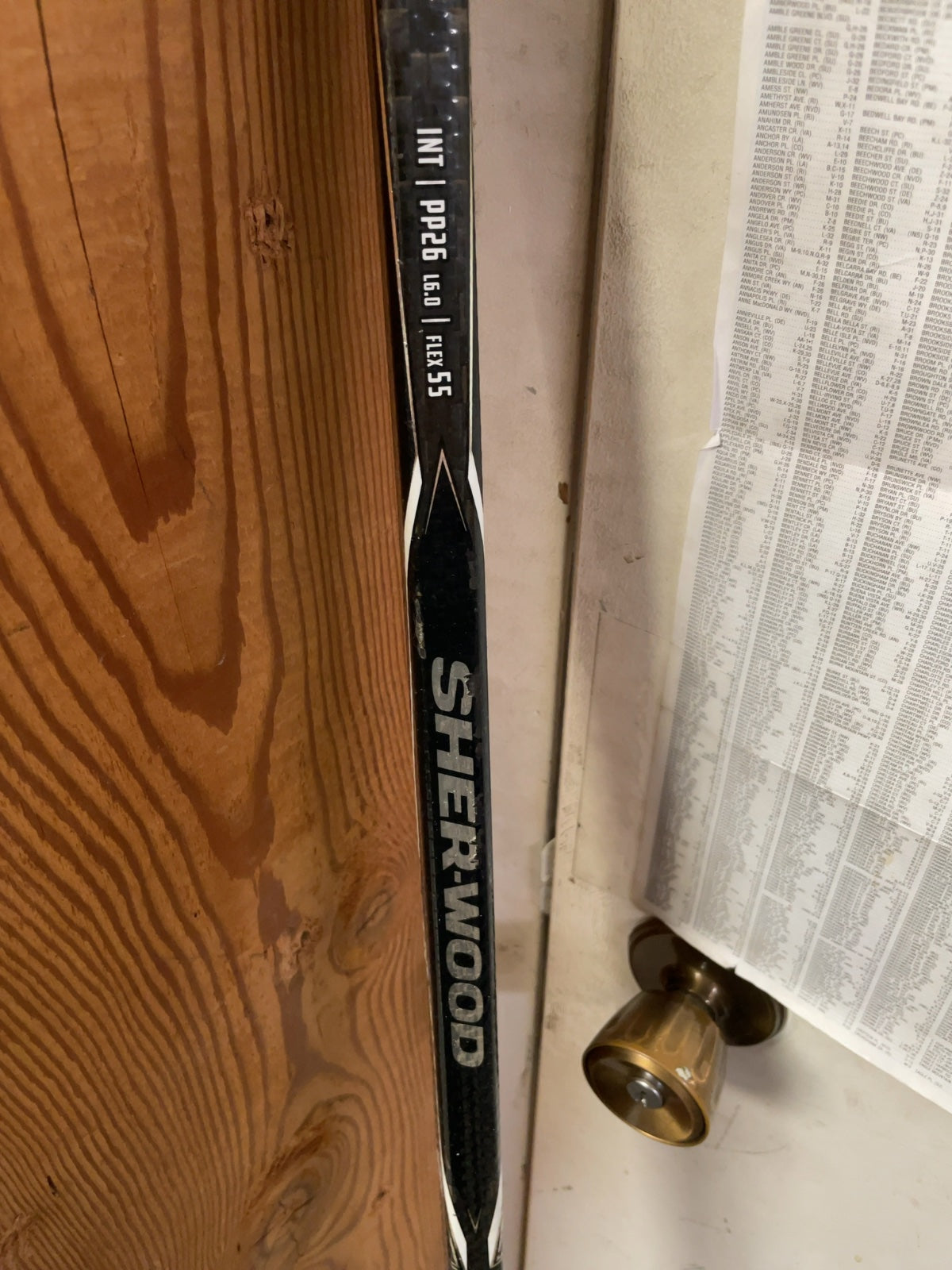 Sher-Wood PP26 Intermediate 55 Flex Left Hand Hockey Stick