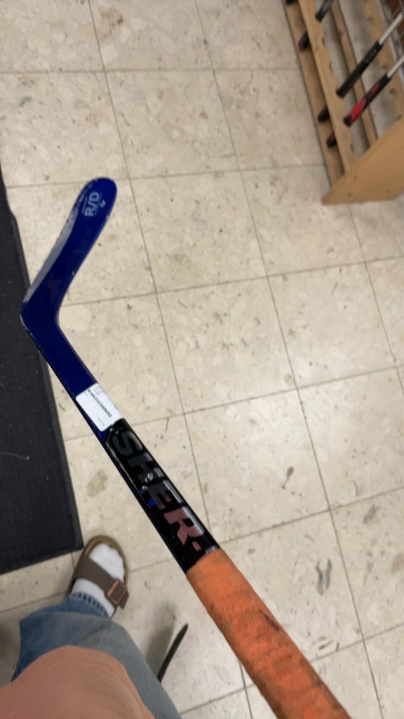 Sherwood RH Mini Hockey Stick - Blue